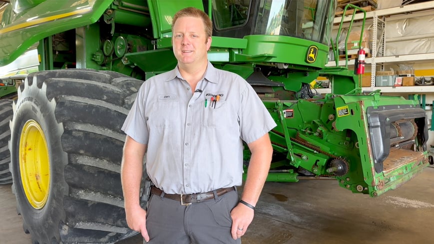 Ben Brown John Deere Service Tech of the Year Nomination 2024 Koenig Equipment