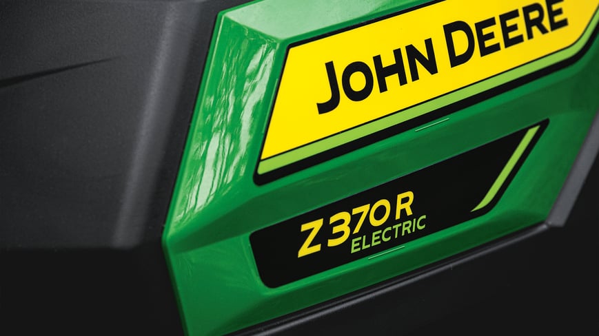 John Deere electric zero turn mower