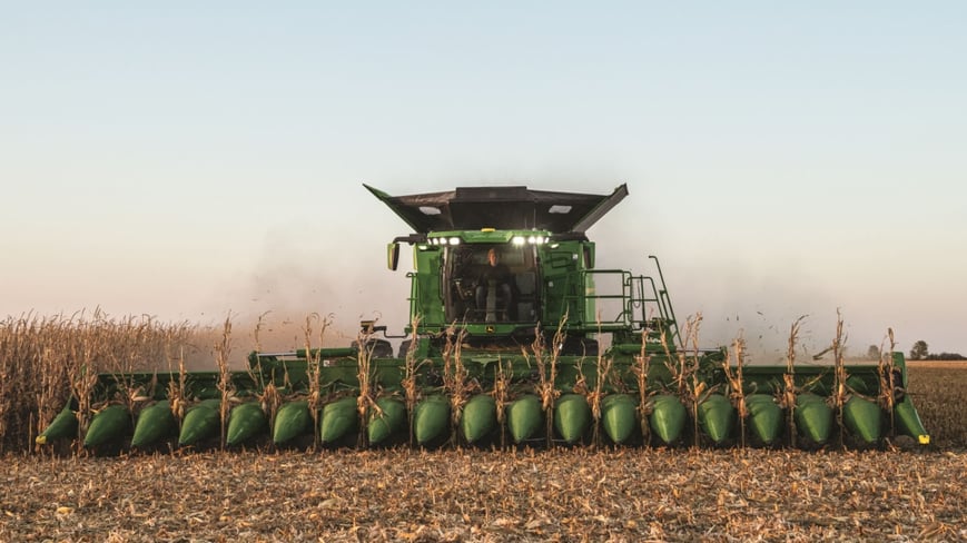 John Deere Combine Header Selection