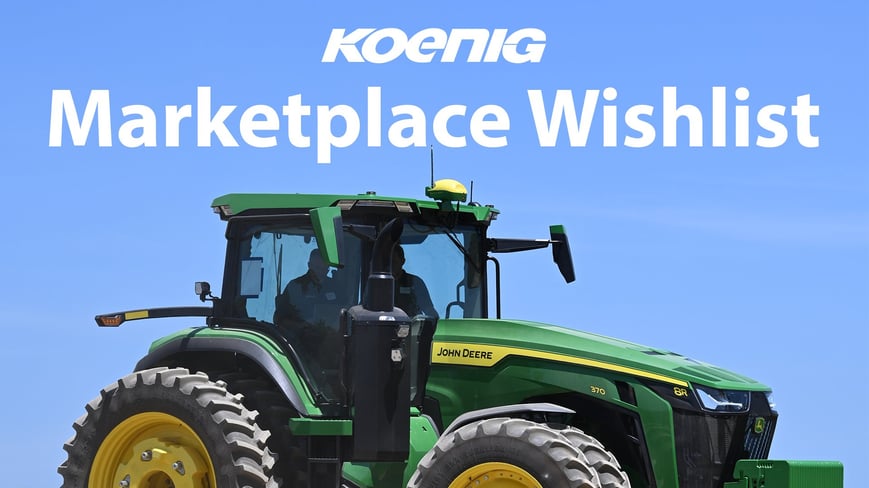 Koenig Marketplace Wishlist