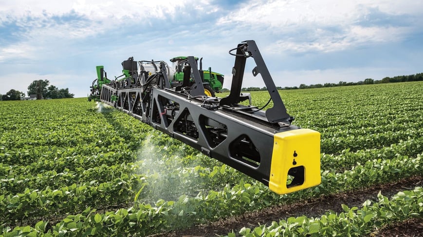 See and Spray Technology being used in the field