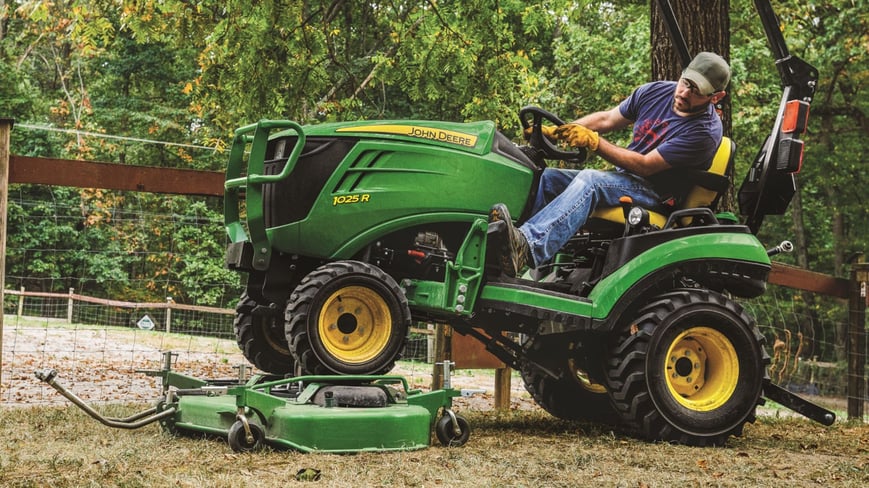 John Deere 1023E vs Kubota BX2380