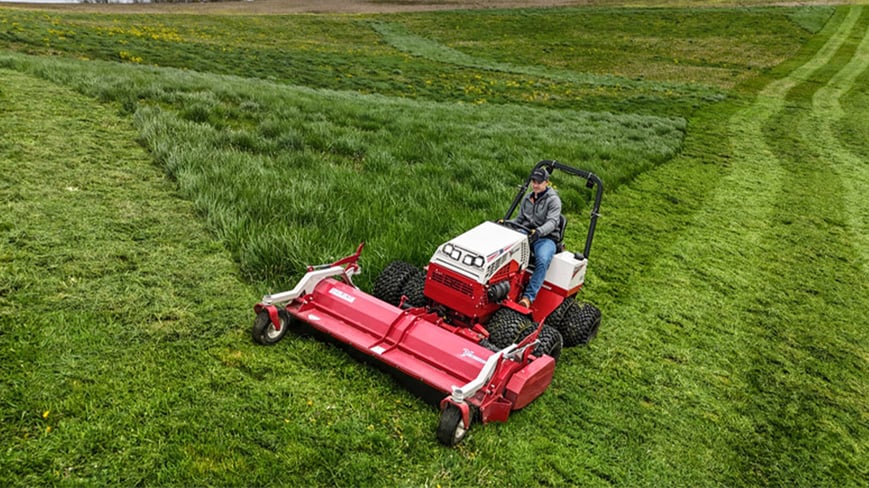 Utilizing a Ventrac 4520N on Slopes and Ditches Safely 