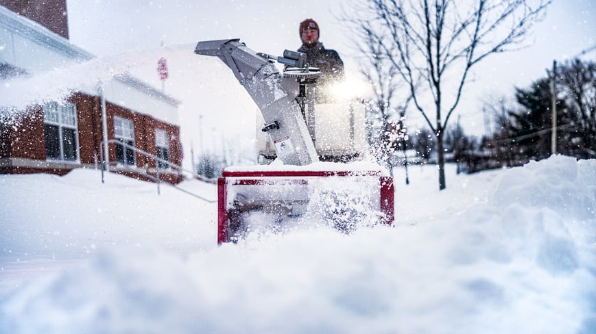 Snow Removal Attachment for Ventrac Tractor