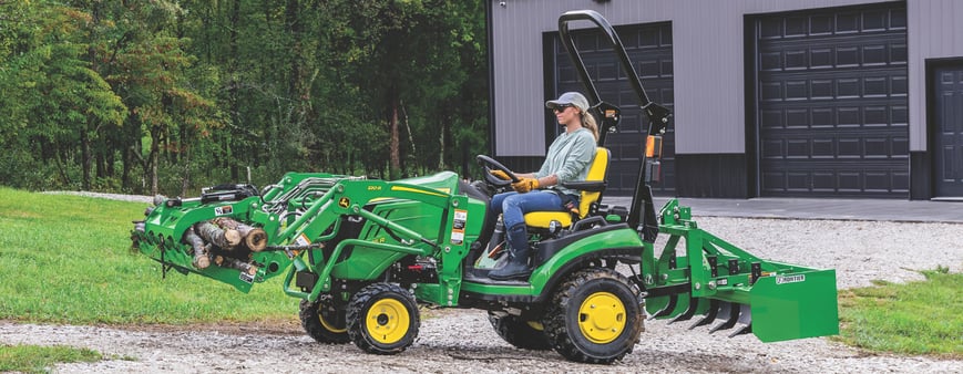 john deere compact tractor