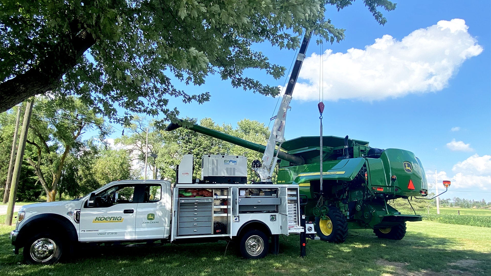 Koenig Equipment Mobile Response Team — combine service