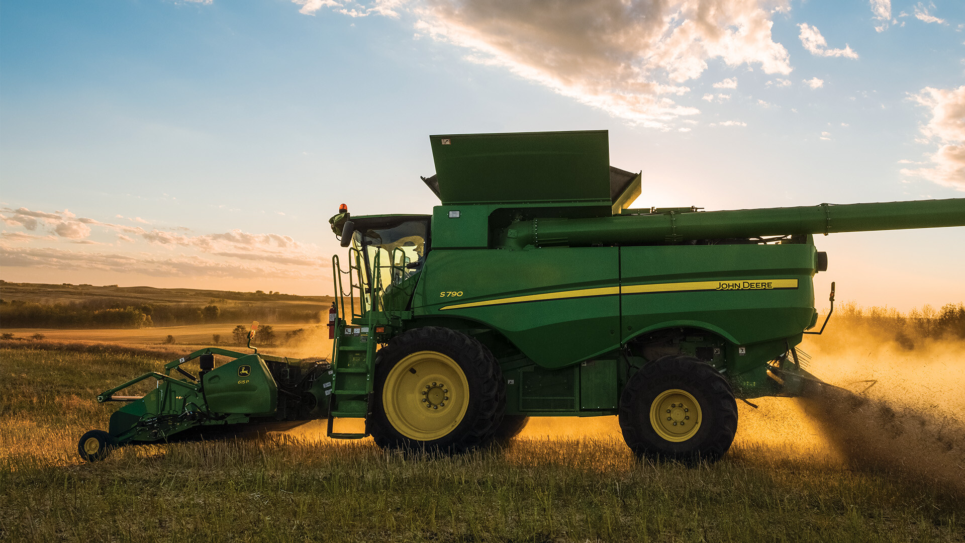 John Deere S790 combine — fall harvest preparation — Koenig Equipment