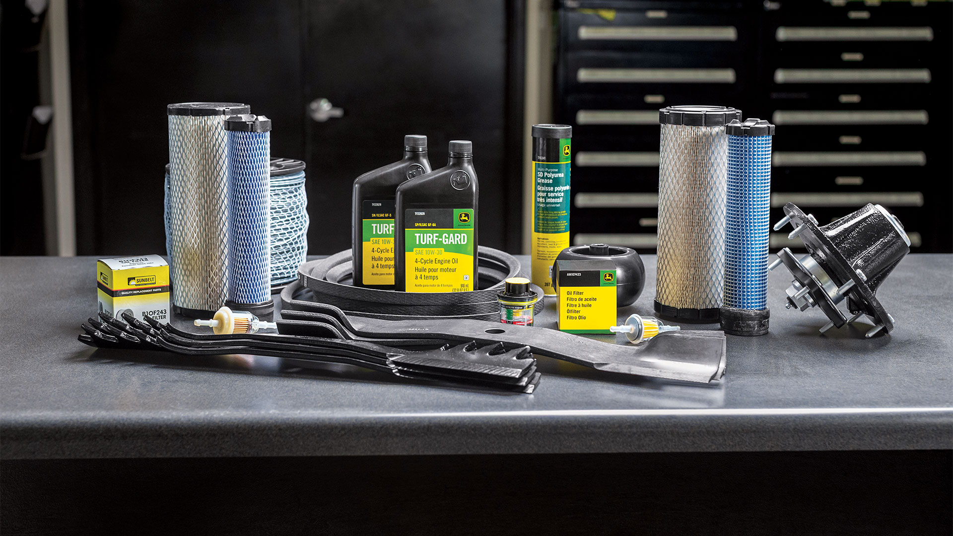 Genuine John Deere OEM filters and maintenance parts — Koenig Equipment